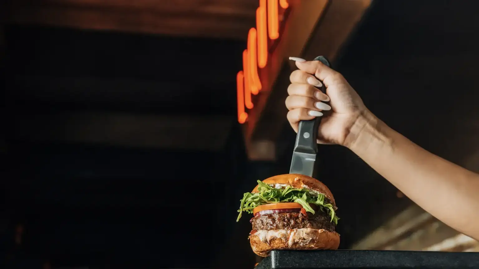 Tap 42 signature burger